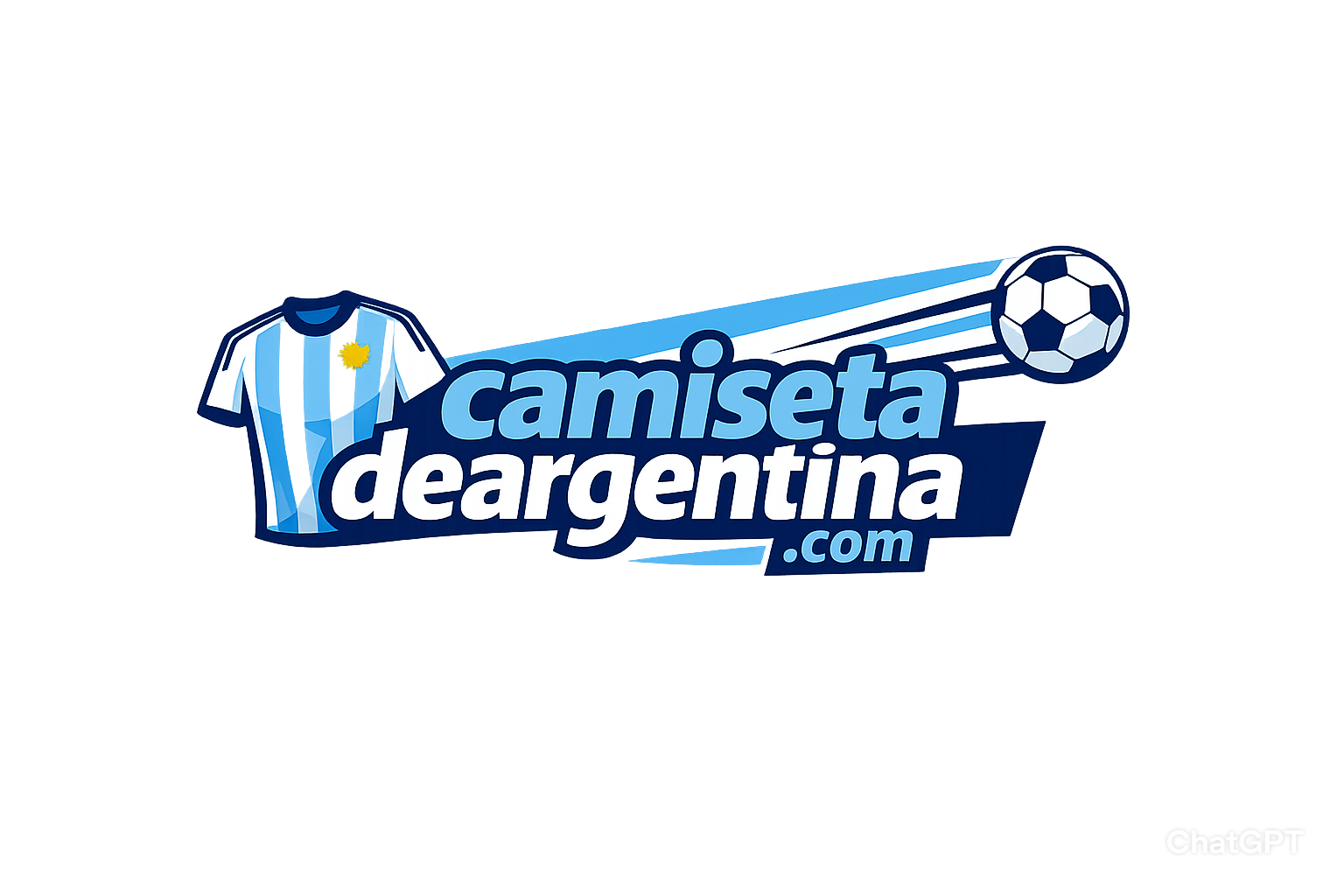 Logo camiseta argentina.com